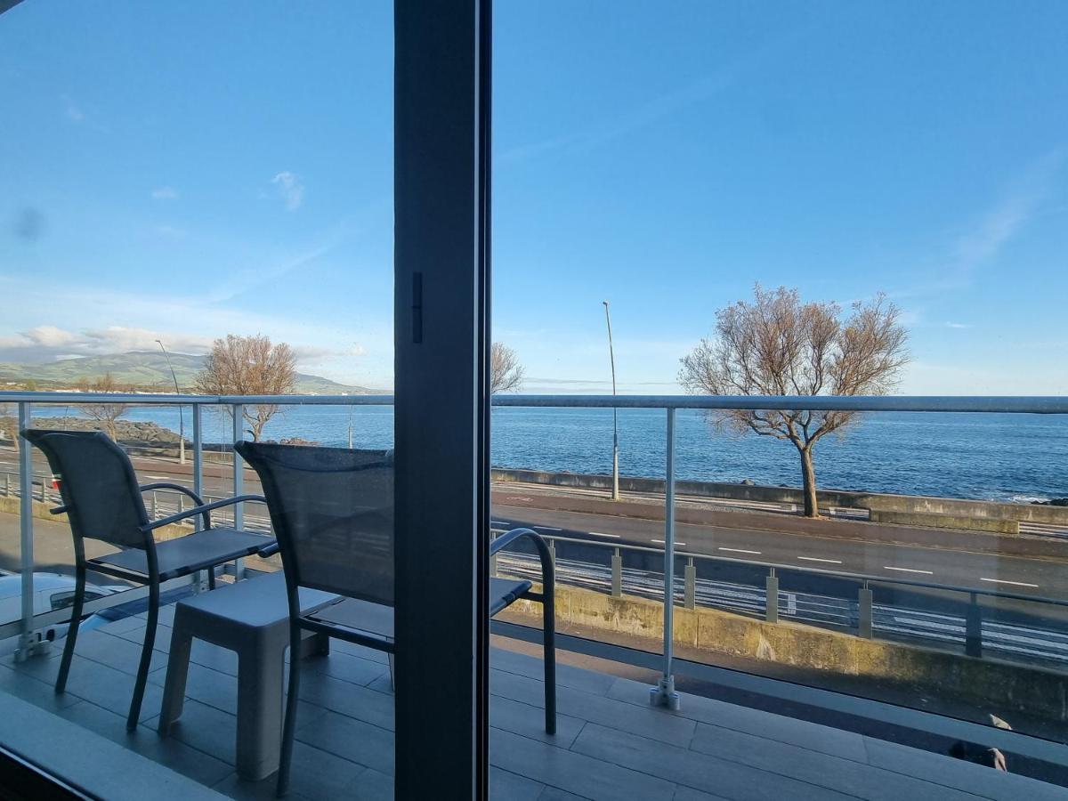 Bay House - Seascape Apartment Ponta Delgada Exteriör bild
